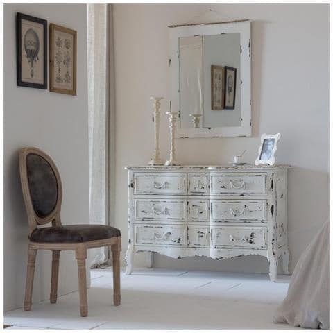 Cassettiera In Legno Laccato Bianco 120x51x84h - Foto 2