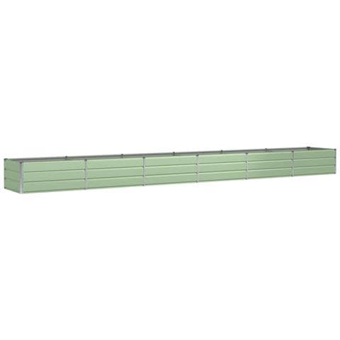 Fioriera Verde 600 x 80 x 45 cm Acciaio - Foto 1