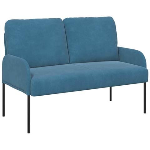 Divani con cuscino 110cm Blu Legno compensato - Foto 1