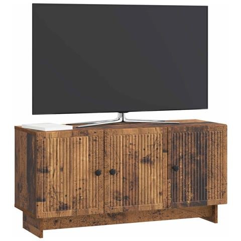 Mobile TV Legno antico 99 x 34,5 x 50 cm Legno ingegnerizzato - Foto 2
