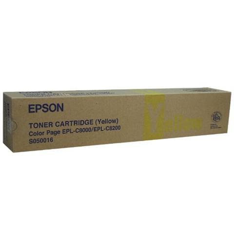 C13S050016 Toner Originale Giallo EPL C8000 / EPL C8000EN Capacità 6000 Pagine - Foto 2