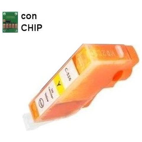Cartuccia Compatibile Canon Cli-526y Yellow Con Chip - Foto 4