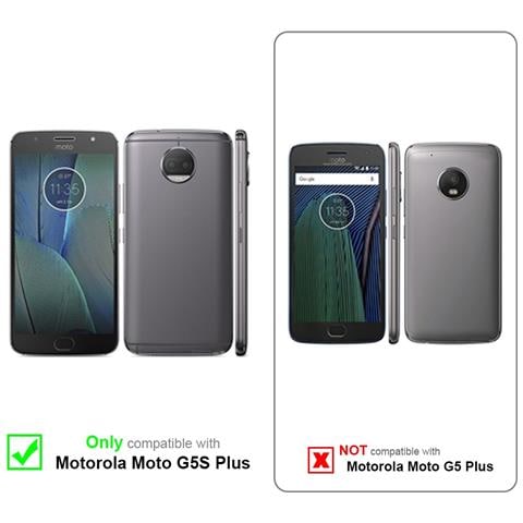Custodia Compatibile Con Motorola Moto G5s Plus In Argento Metallico - Coperchio Protettivo In Silicone Tpu Flessibile - Foto 9
