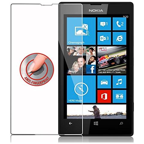Pellicola Di Armatura Compatibile Con Nokia Lumia 520 / 521 In Elevata Trasparenza - Vetro Temperato (tempered) Di Protezione Del Display In Durezza 9h Con 3d Touch - Foto 2