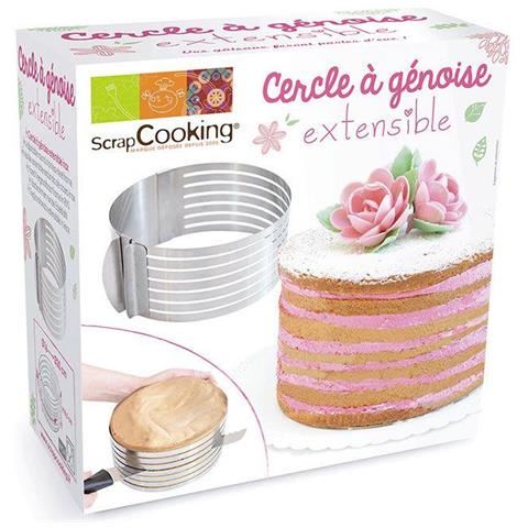 Cerchio Da Pasticceria Estensibile Per Torta Spagnola - 16-20 Cm - Foto 5