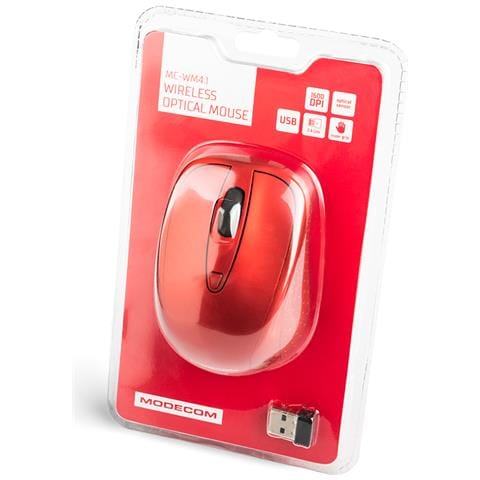MC-WM4.1 mouse Ufficio Ambidestro RF Wireless Ottico 1600 DPI - Foto 2