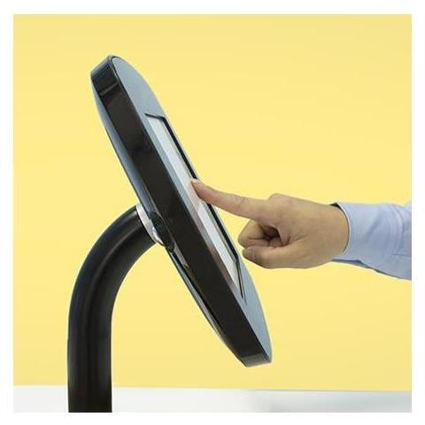 Static 60 Supporto Antifurto Per Tablet 24,4 Cm [9.6] Nero (static60blkclosedcam / closedhome Te1)  - Foto 2