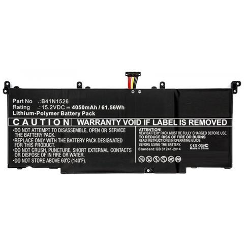 Mbxas-ba0077 Ricambio Per Laptop Batteria (laptop Battery For Asus 52wh - Li-pol 15.2v 3400mah Black, - 52wh L - Foto 1