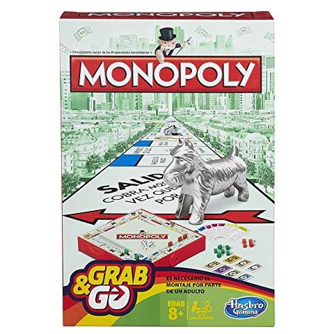 Hasbro Monopoli Versione Di Viaggio Da Viaggio [ versione In Spagnolo - Foto 5