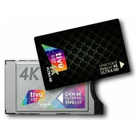 A18000UHD CAM CI+ Tivùsat 4K con Smart Card 4K - Foto 2