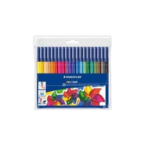 20 Staedtler Noris 326 Filzstifte Farbsortiert (326 Wp20) - Foto 1