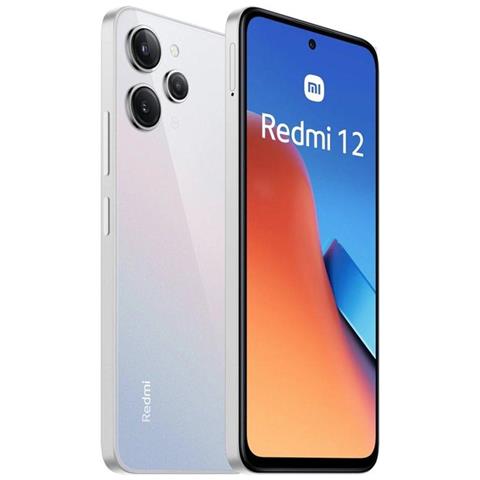 Redmi 12 4G 128 GB 4GB RAM Dual Sim Display 6.79" Slot Micro SD Fotocamera 50 Mpx Android 13 Argento - Foto 2