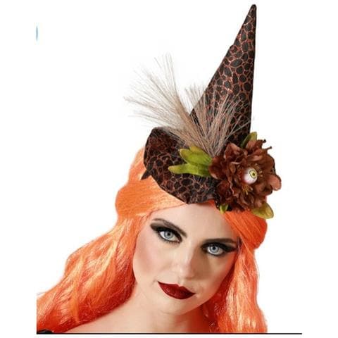 Diadema Cappello Strega Halloween - Foto 1