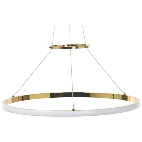 Lampadario A Led Tano Metallo Oro - Foto 2