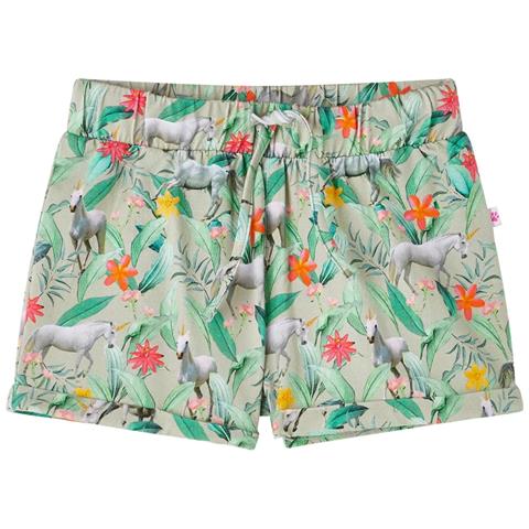 Pantaloncini Bambino Coulisse Khaki Chiaro 128 - Foto 1