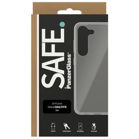 Safe95465 Custodia Cover Trasparente per samsung - galaxy a34 5g - Foto 2