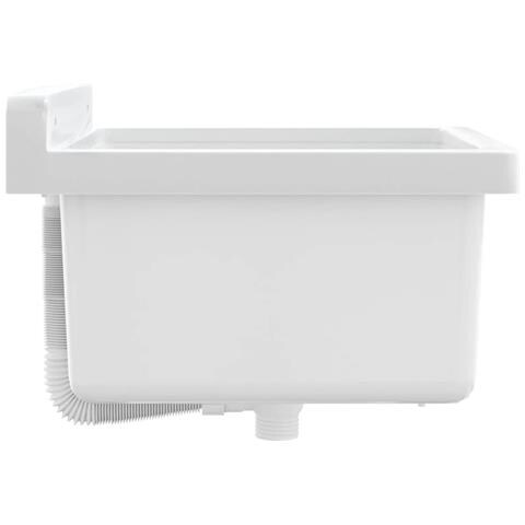 Lavabo A Parete Bianco 40x40x24 Cm In Resina - Foto 9