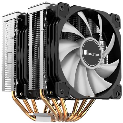 CR-2000GT sistema di raffreddamento per computer Processore Refrigeratore 12 cm Nero 1 pz - Foto 1