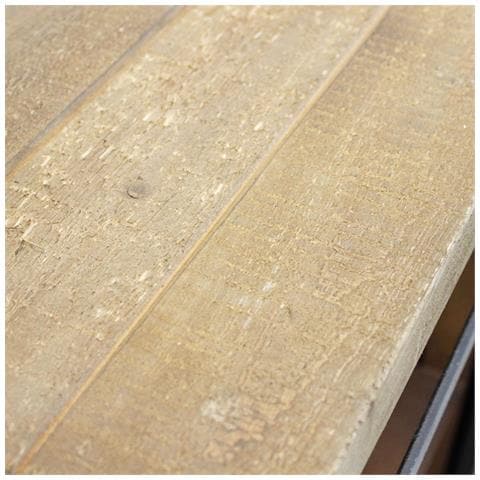 Mobile Credenza Madia Da Interno Bar Pub In Acciaio E Legno Con 2 Ante Scorrevoli E 13 Ripiani Linea Industrial - Foto 8