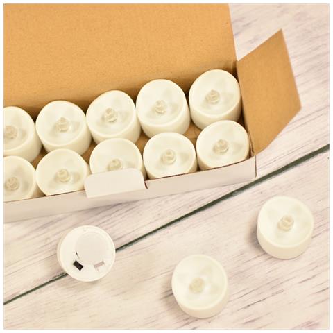 Candele Led Da Tè Da 10 Pezzi, Candele Senza Fiamma A Batteria - Foto 2