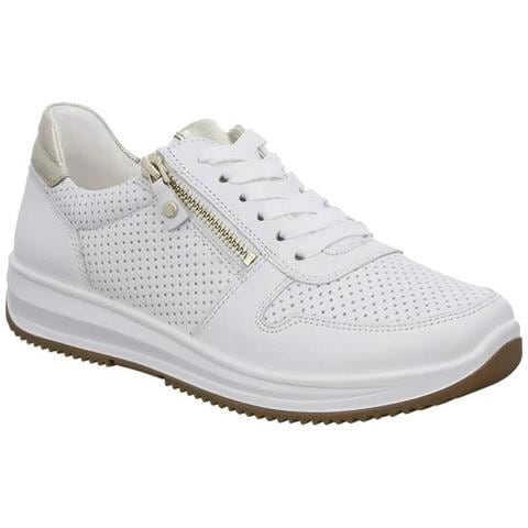 Osaka Leisure Trainers Sneakers Pelle Scarpe Donna Bianco Eu 39, 12-25510-04 - Foto 1