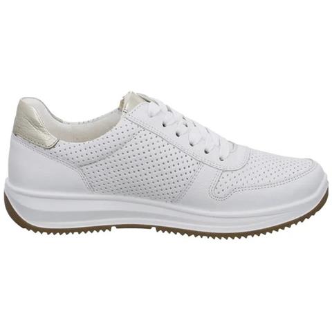 Osaka Leisure Trainers Sneakers Pelle Scarpe Donna Bianco Eu 39, 12-25510-04 - Foto 3