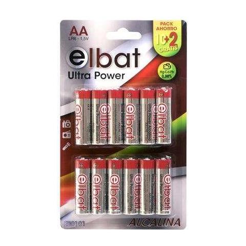 Confezione Da 12 Batterie Alcaline Lr6/aa - Foto 1