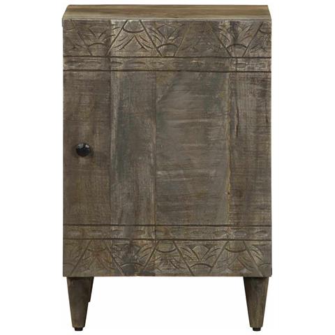 Mobile Da Bagno 38x33x58 Cm In Legno Massello Di Mango - Foto 3