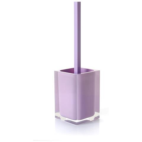 Scopino Wc D'appoggio Con Ciuffo In Setole Linea Rainbow Ra33 Lilla - Foto 1