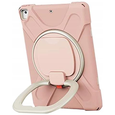 Custodia Per Ipad 6/air 2 Con Supporto E Tracolla Rosa - Foto 1
