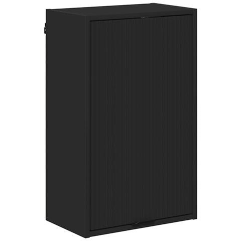 Mobile da Bagno Nero 39 x 23.5 x 65 cm Legno multistrato - Foto 1
