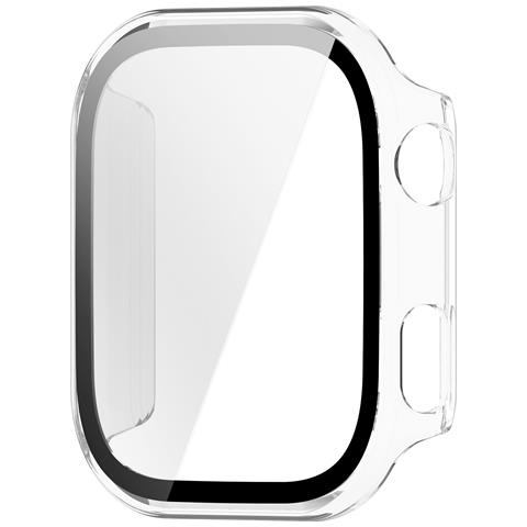 Custodia Protettiva Integrata In Vetro Temperato E Pc Compatibile Con Redmi Watch 6 - Copertura Completa Transparent - Foto 1