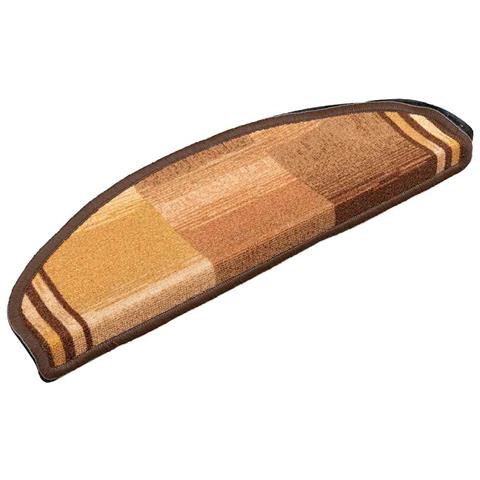Tappetini per Scale Autoadesivi 10pz 65x21x4 cm Marroni - Foto 2