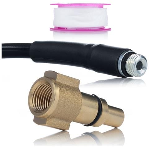 Tubo Alta Pressione 15m - Compatibile Con Idropulitrici Lavor - Pressione Max 160 Bar, Resistente E Flessibile, Ugello 1+3 - Foto 8