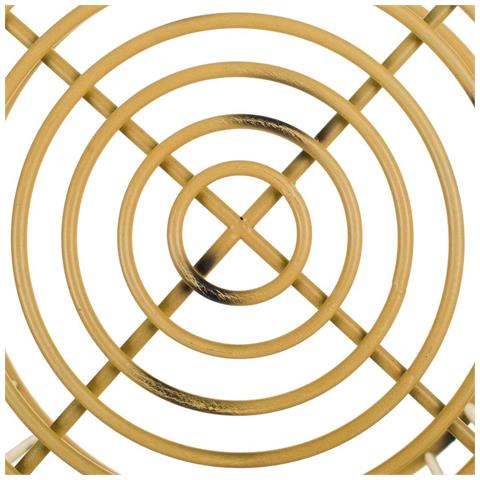 Fioriera In Metallo Giallo 39x39x48h - Foto 7