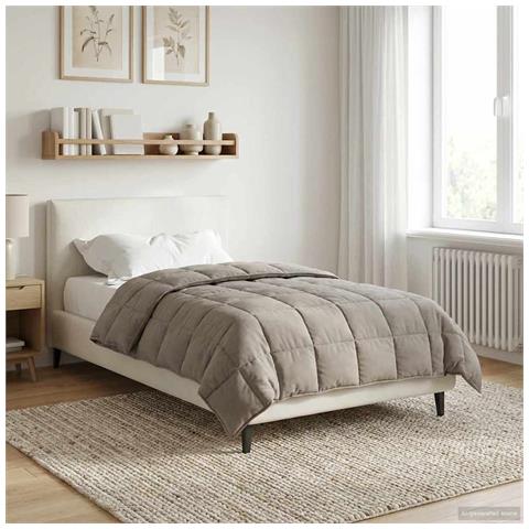 Duvet Estivo Talpa 155 x 220 cm Microfibra e Fleece Teddy - Foto 2