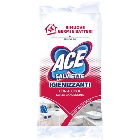Ace Salviette Igienizzanti Alcool 40 Pezzi - Foto 1