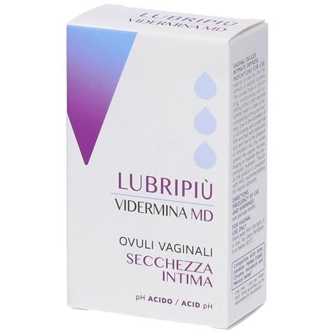 Vidermina Lubripiu' Ovuli Vaginali 2 Blister da 5 Ovuli - Foto 1