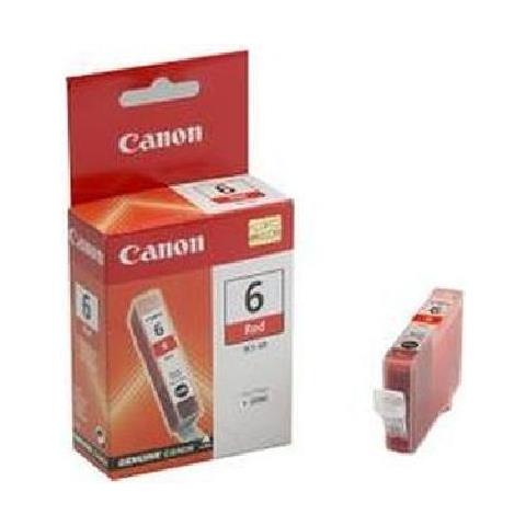 BCI-6R Cartuccia Ink Originale Rosso per PIXMa iP8500 Capacità 370 Pagine - Foto 4