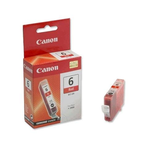 BCI-6R Cartuccia Ink Originale Rosso per PIXMa iP8500 Capacità 370 Pagine - Foto 2