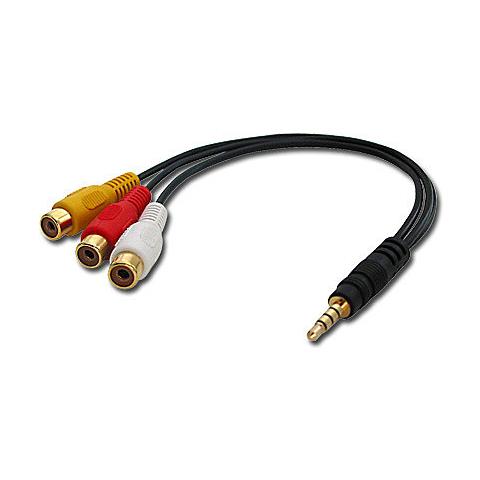 Cavo Adattatore AV jack da 3.5mm a 4 segmenti  - Foto 3