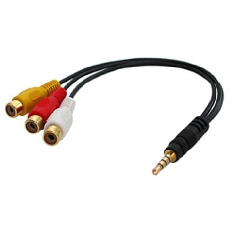 Cavo Adattatore AV jack da 3.5mm a 4 segmenti  - Foto 1