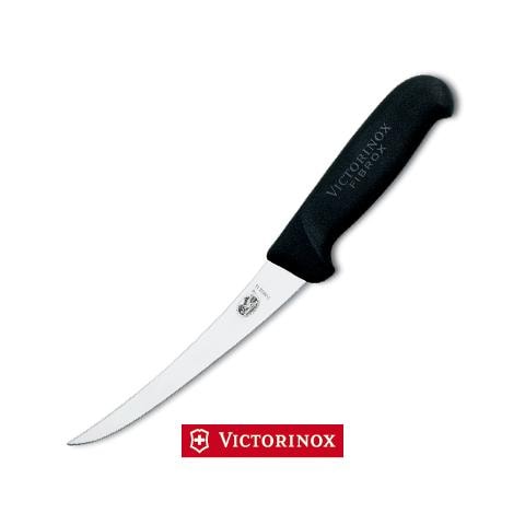 Coltello per disossare manico nero 15 cm - Foto 1