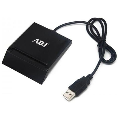 Sim / Smart Card Reader Esterno CR231 Lunghezza del cavo 1.5m Office Series Col. Nero - Foto 1