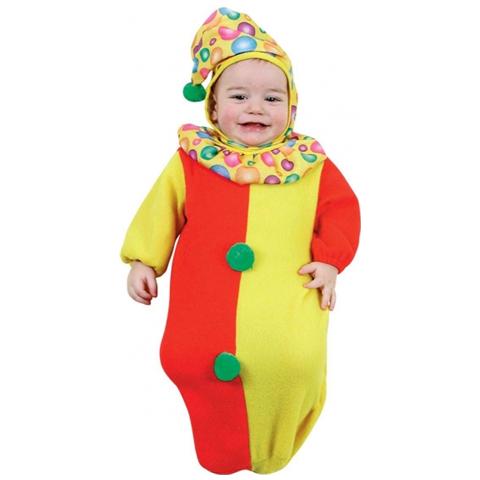 Costume Clown Neonati 0-9 Mesi - Foto 1