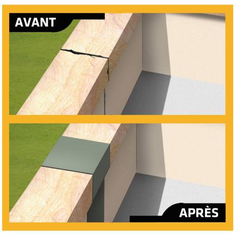 Nastro Impermeabilizzante Bituminoso multiseal - Terracotta - 150mm X 10m - Foto 8