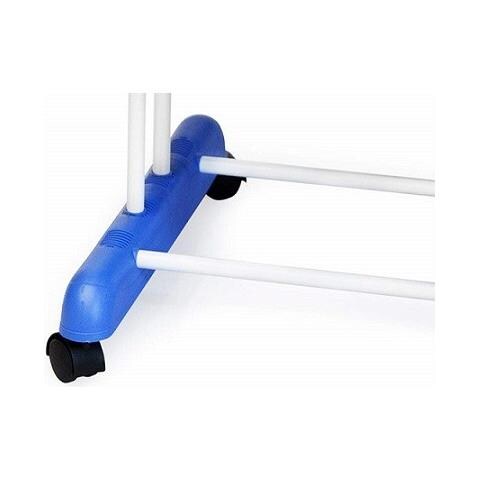 Loyalprice Grande Stendino Richiudibile Stendibiancheria Verticale Su Tre Livelli Con Ruote CN11729