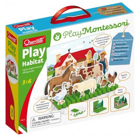 Play Montessori Play Habitat Il Gioco Degli Ambienti Chiodini Animali & Ambienti - Foto 6