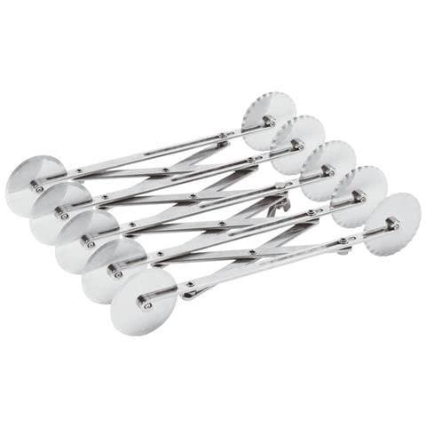 Rullo Taglia Pasta Estensibile Gr710 Lame Doppie Inox - Foto 1