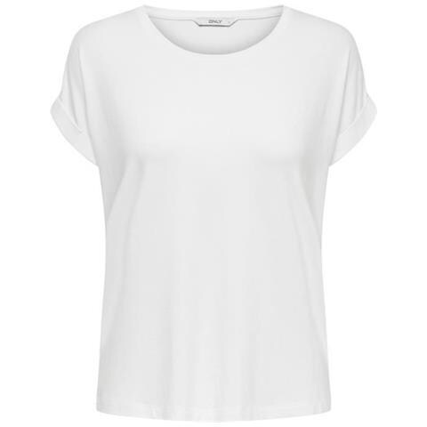 Onlmoster S / s O-neck Top Noos Jrs White T-shirt Manica Corta Donna Taglia Xs - Foto 2